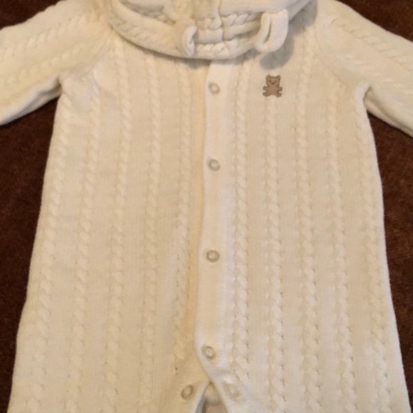 Little Me Sweater One Piece 🐻 (9 Months) - Picture 6 of 9